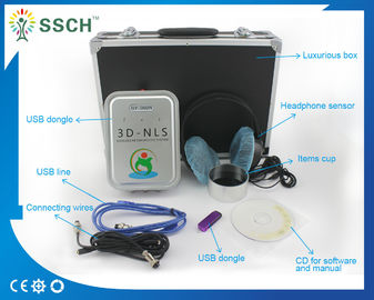 Portable Quantum Magnetic Resonance 3D NLS Sub Health Analyzer and Therapy Multi-language